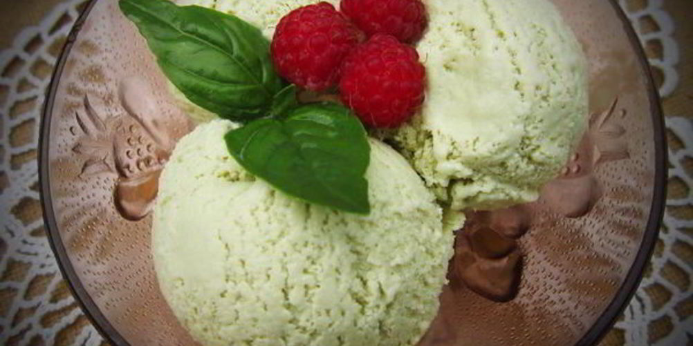 Рецепт базиликовое мороженое