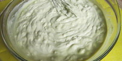 базиликовое мороженое