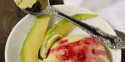 бразильское мороженое с авокадо