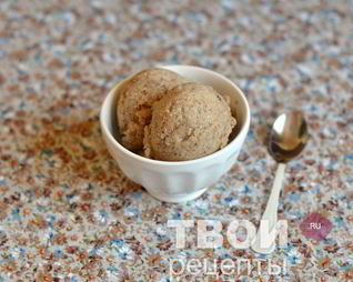 Быстрое банановое мороженое с шоколадом