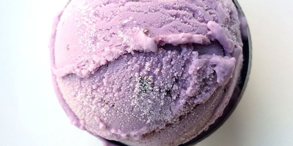 Рецепт чернично-лавандовое мороженое