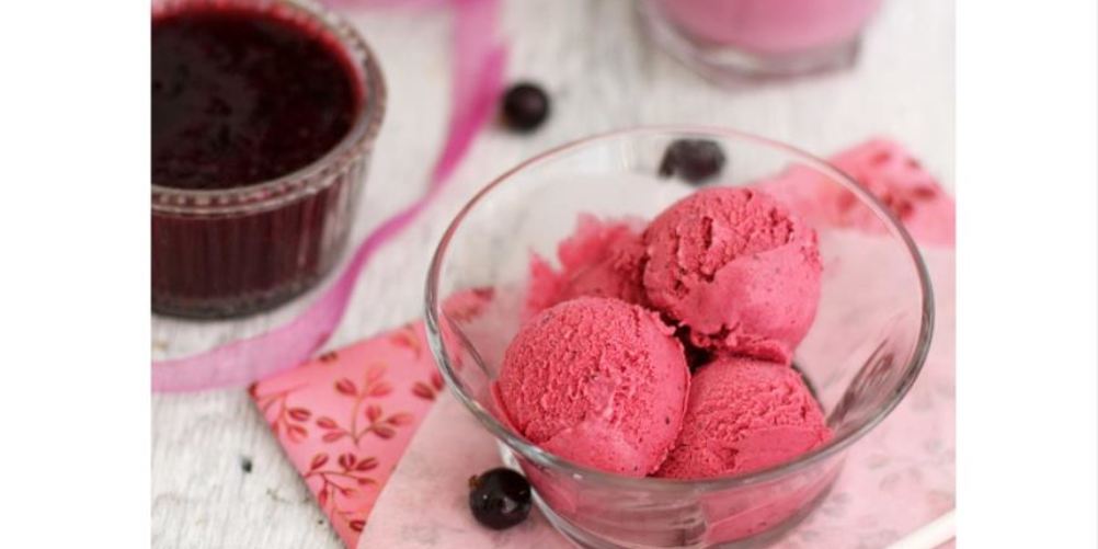 Рецепт черносмородиновое мороженое