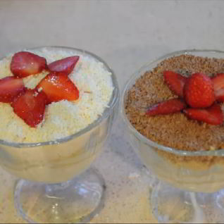 Десерт из мороженого