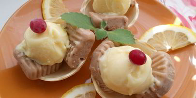 домашнее мороженое на сливках и сметане