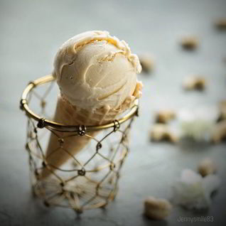 Домашнее ореховое мороженое с кешью