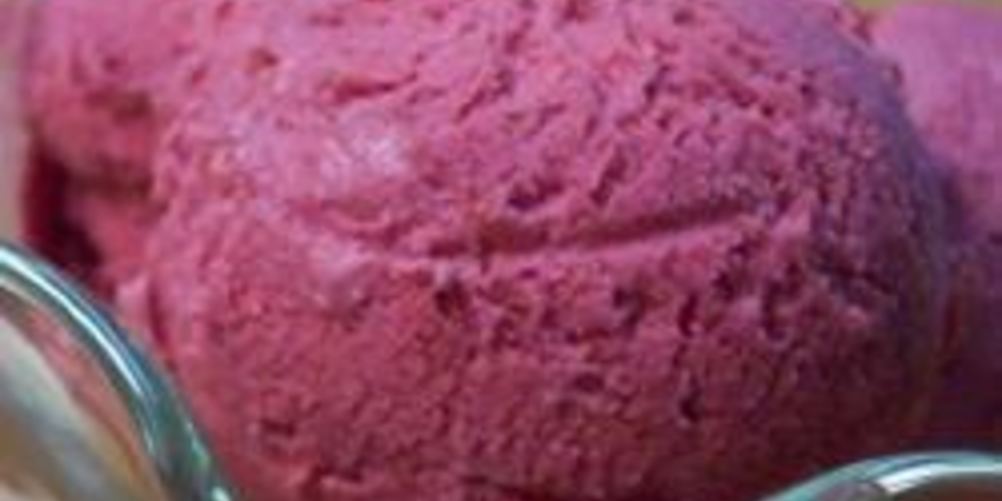 Рецепт домашнее ягодное мороженое