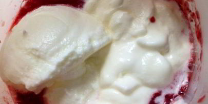 фруктовое мороженое из йогурта