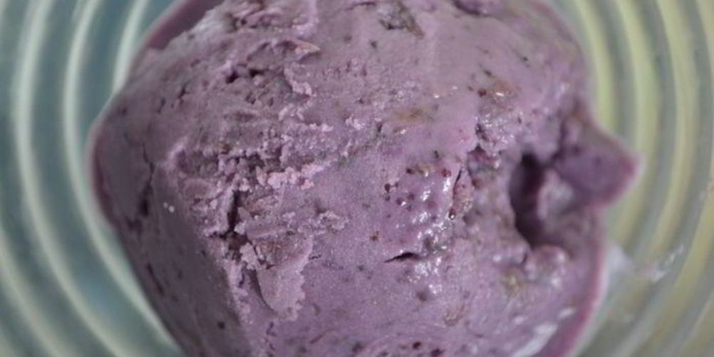Рецепт идеал — черничное мороженое