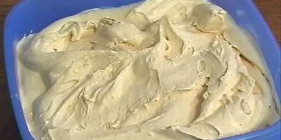 карамельное мороженое