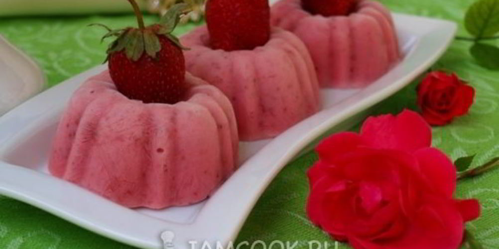 Рецепт клубничное мороженое