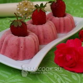 Клубничное мороженое