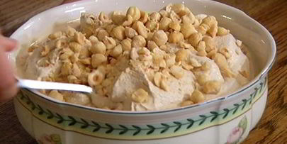 кофейно-ореховое мороженое