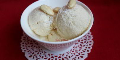 кокосово-миндальное мороженое рафаэлло