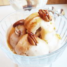 Рецепт Легкое банановое мороженое с кленовым сиропом