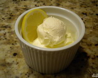 Лимонное мороженое