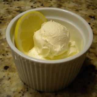 Лимонное мороженое