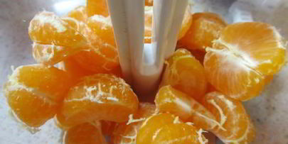 мандариновое мороженое