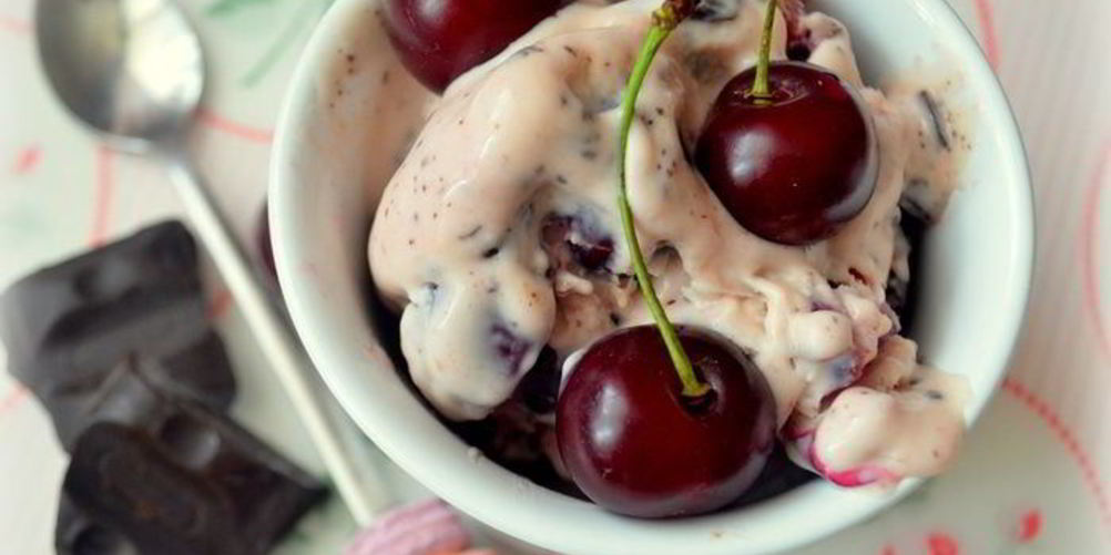 Рецепт мороженое черный лес