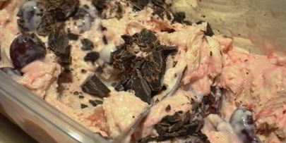 мороженое черный лес