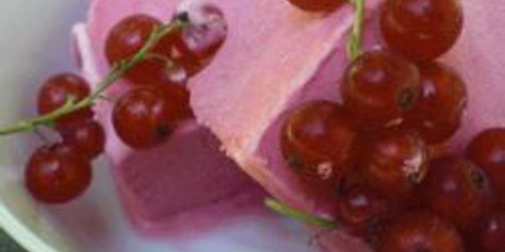 Рецепт мороженое из красной смородины