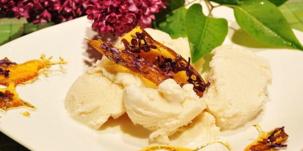 Рецепт мороженое из сирени