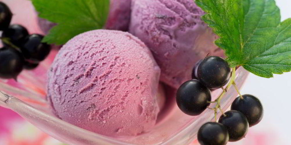 Рецепт мороженое с черной смородиной