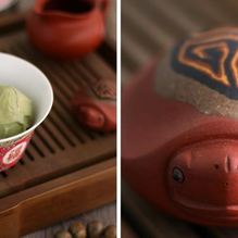 Рецепт Мороженое с насыщенным вкусом чаем матча