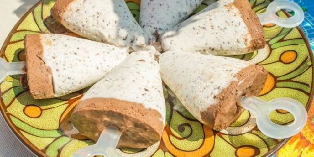 Рецепт мороженое с шоколадной крошкой