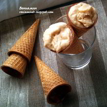 Рецепт Мягкое мороженое с кленовым сиропом