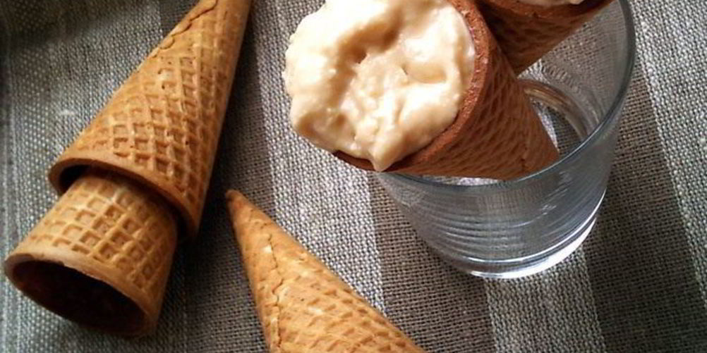 Рецепт мягкое мороженое с кленовым сиропом