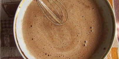 шоколадно-мятное мороженое