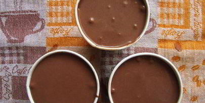 шоколадно-мятное мороженое