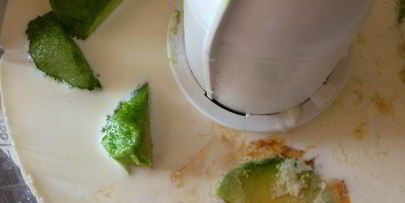 сливочное мороженое с авокадо