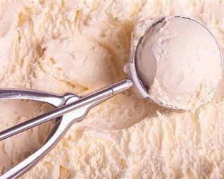 Сливочное мороженое с инжиром