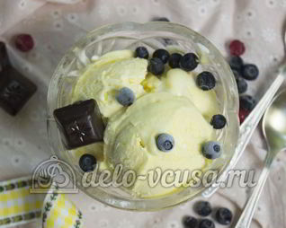 Сливочное мороженое