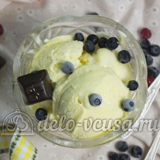 Сливочное мороженое