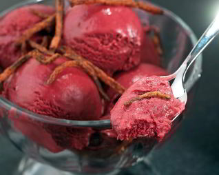 Свекольное мороженое