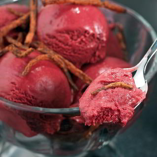 Свекольное мороженое