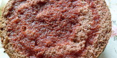 торт-мороженое малиново-розовая симфония