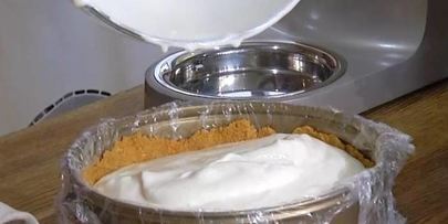 торт-мороженое с шоколадом