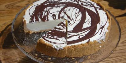 торт-мороженое с шоколадом