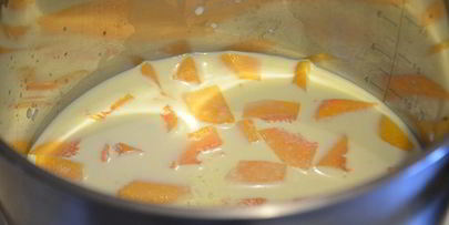 тыквенное мороженое с кардамоном