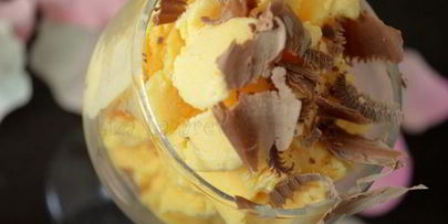 тыквенное мороженое с кардамоном