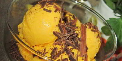 тыквенное мороженое