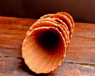 Вафельные стаканчики для мороженого