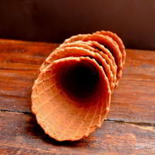 Рецепт Вафельные стаканчики для мороженого