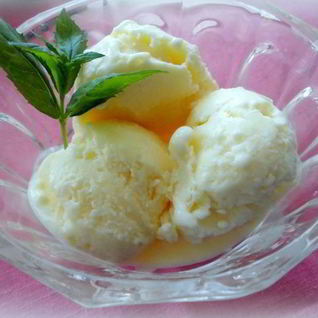 Ванильное мороженое