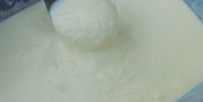 ванильное мороженое