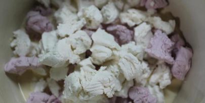 зефирно-ягодное мороженое