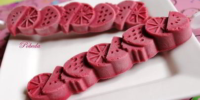 зефирно-ягодное мороженое